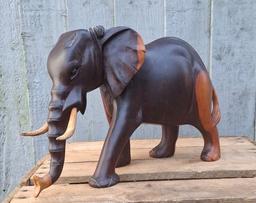 Vintage hand carved wooden - vintage,