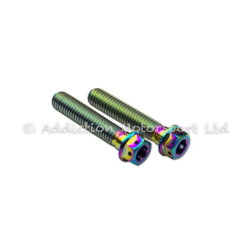 Rainbow titanium front fork - titanium,