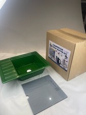 Sink & flutes Drainer Green 312 campervan motor home  boat catering camping NEW