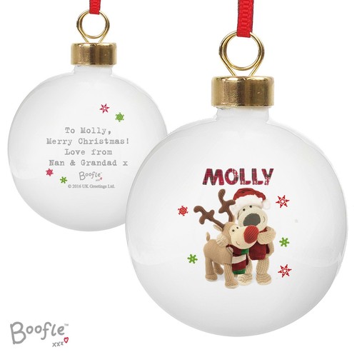 Christmas bauble boofle - christmas,