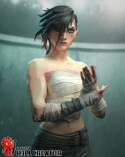 Vi (Arena Fighter) 3D Printed