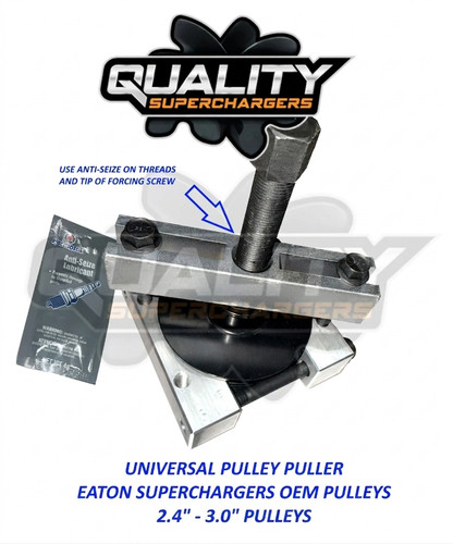 Pulley puller kit supercharger - puller,