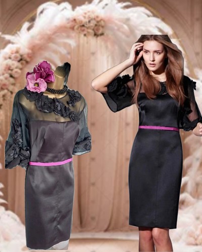 Roksanda ilincic black pink - ilincic,