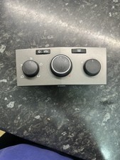 VAUXHALL ZAFIRA B ASTRA H 2005-14 GREY HEATER CONTROL PANEL 13201300 OLT02