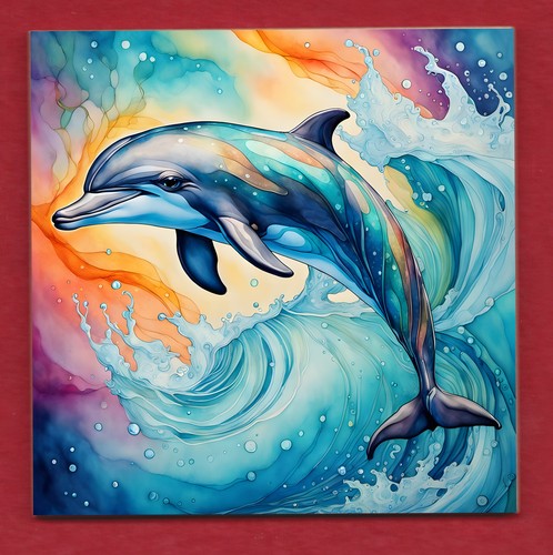 Dolphin sealife bathroom - dolphin,