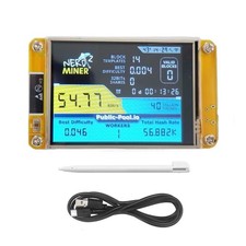 NerdMiner 2 Miner 55-60KH/S 2.8 Inch Display   Lottery Miner Bitcoin  Miner8917