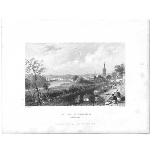 The town dumfries - of,