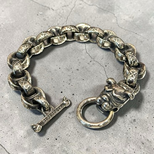 Tibetan silver heavy - silver, skull