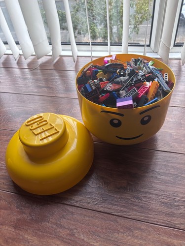 Large lego head - head, storage