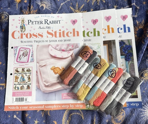 Peter rabbit cross - cross, stitch