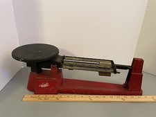 Rare Red Triple Beam Slide