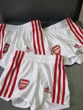 3 X ARSENAL Adidas Baby Short Size 3 - 6 months 