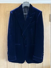 Tom Ford Blazer 7-48R Navy Velvet