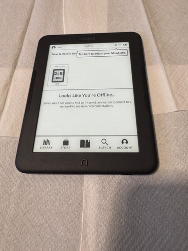 Barnes noble nook - noble, glowlight