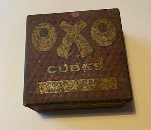 Vintage oxo cube tin early - vintage, –
