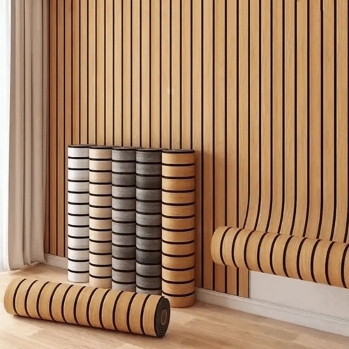 Self adhesive pvc slat wall - self-adhesive,