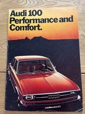 Audi 100 & 100 LS Brochure