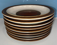 4 x Denby Potters Wheel Plates