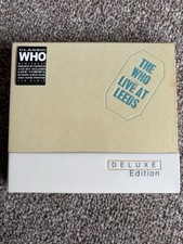 The Who : Live At Leeds Deluxe Edition 2 CD Set + Booklet VGC