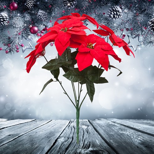Artificial poinsettia - artificial,
