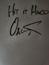 ocean colour scene drum signed drum skin and stick