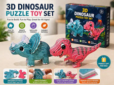 3D Animal & Dinosaur Paper