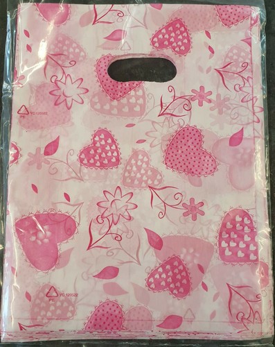 Pink hearts flowers - hearts, &