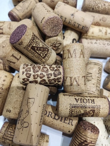 Natural wine corks stoppers - natural,