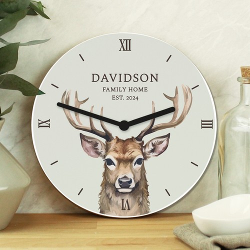 Personalised stag head 25cm - stag,