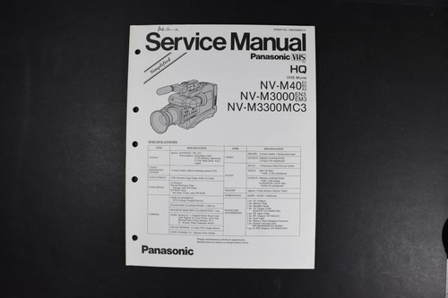 Panasonic m40 vhs - panasonic,