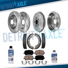 Front Drilled Brakes Rotors