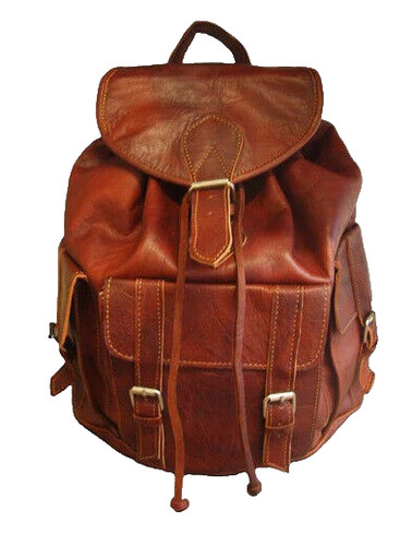 Rucksack backpack chestnut - backpack,