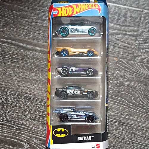 Hot wheels batman pack - hot, 5-pack