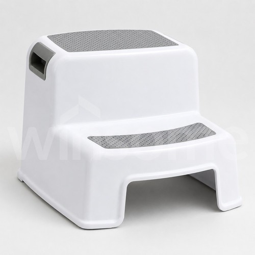 Double step stool non - double,