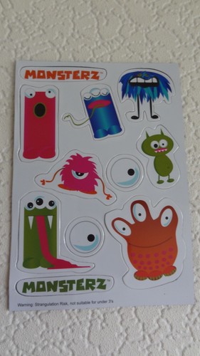 Monsterz fridge magnet set