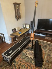 NS Design CR4 Electric Upright Double Bass Guitar Inc Flight Case - Superb!