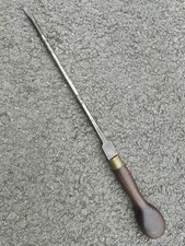 WOODEN HANDLE 27" 68cm SLOTTED SCREWDRIVER With 1.5 Cm 5/8" Slot