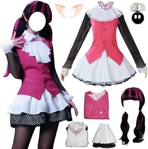 Anime costume pink - costume,
