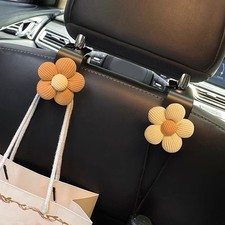 1× Black Car Seat Hook Purse