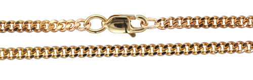 9ct yellow gold 2 - yellow, 17.75"