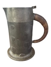 English Pewter Tudric Wares Hot Water Jug 0279 - Liberty & Co  C1900