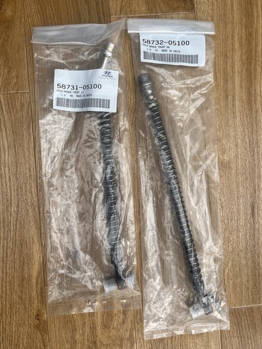Hyundai front brake hoses - brake,