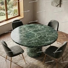 42" Round Green Baroda Marble