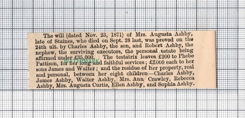 C5252 mrs augusta ashby - augusta,
