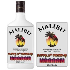 Personalised Malibu Coconut