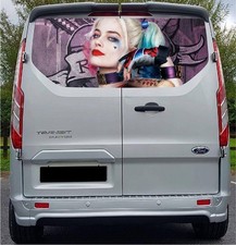 Tailgate wrap for Ford Transit