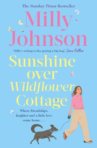 Sunshine over wildflower - over,