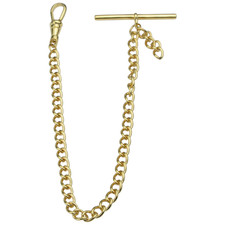 Rolled Gold Albert Chain Solid