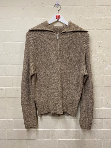 Cos relaxed zip knit jumper - cos,