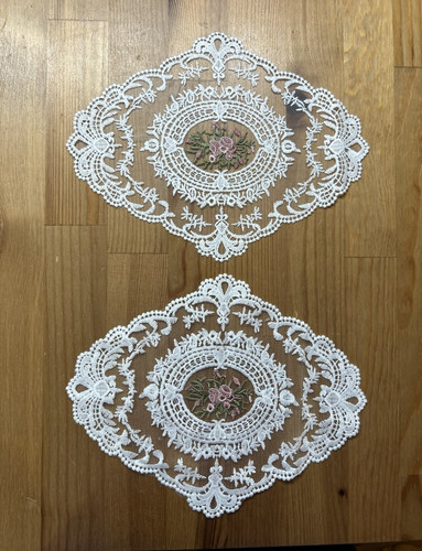 2pk oval lace - 2pk,